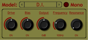 Amp Simulation based on an mda plugin