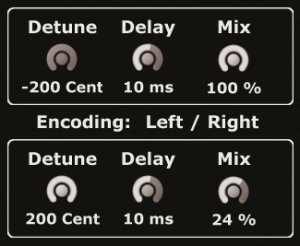 Dual Mono Detuner