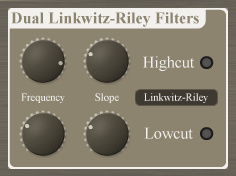 Dual Linkwitz Riley Filters Dual Linkwitz Riley Filters